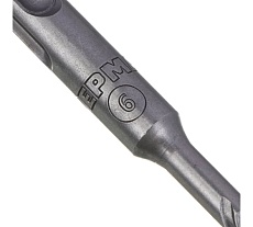 Бур 4-х гранный Ермак SDS-plus 6x50/110мм 654-184