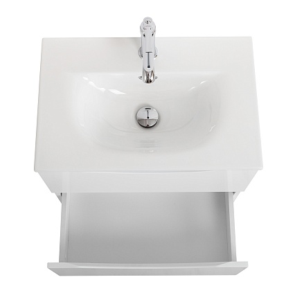 Тумба с раковиной BelBagno Marino-Cer-Mini 50 см Bianco Opaco