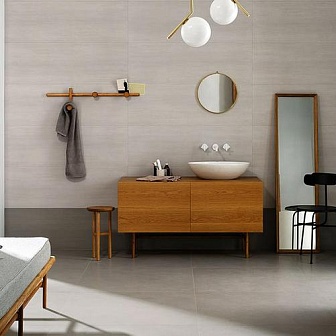 Керамическая плитка Marazzi Italy Materika Str Wave Fango Rett. 40х120 см, MMFX