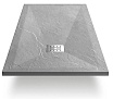Поддон для душа Vincea VST-4SR1010G 100x100 серый