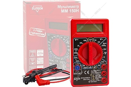 Мультиметр Elitech ММ 150Н 204881