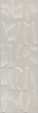 Керамическая плитка Kerama Marazzi Безана серый светлый структ. обрезной 25x75 см, 12151R