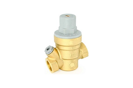 Редуктор давления мембранный Uni-Fitt 1/2" В, 1-6 бар, PN16 с отверстием под радиальный манометр 1/4" 206G2141