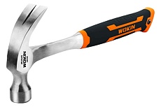 Молоток-гвоздодёр с фибергласовой рукояткой Wokin цельный, кованый, 450 гр 1352740