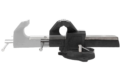 Тиски стальные усиленные поворотные с наковальней FORSTIME 6"-150мм FT-6540906(59925)