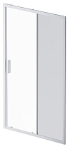 Душевая дверь Am.Pm Gem 120x195 прозрачное/тонированное стекло, матовый хром