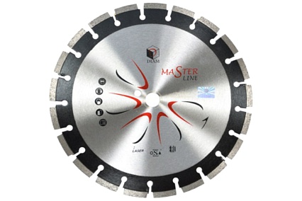 Круг алмазный сегментный 1A1RSS Master Line (350х25.4 мм) по асфальту Diam 489
