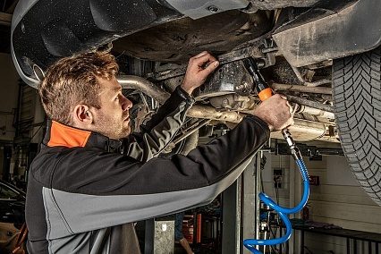 Угловой пневматический гайковерт Neo Tools 1/2", 88 Нм 14-012