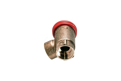 Предохранительный клапан Giacomini пружинный, угловой, латунь R140RY102 017-0132