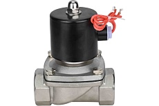 Электромагнитный клапан DN.ru двухходовой VS2W-101E-NC Ду10 Ру10 сталь, EPDM 24В DC D130-01663
