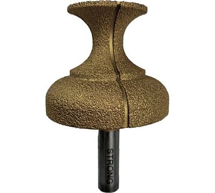 Фреза алмазная фигурная по камню 12x63х46 мм Strong СТФ-99061203