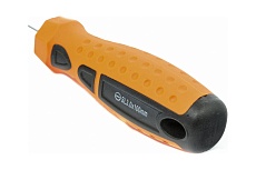 Отвертка SL3.0х100мм, CrV, 2-х компонентная рукоятка Sparta Point 11762