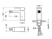 Смеситель для биде Timo Selene 2062/00F хром