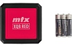 Лазерный уровень MTX xqb red basic set, 10 м, красный луч, батарейки, резьба 1/4" 35018