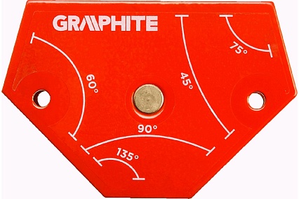 Угольник магнитный сварочный Graphite 56H904