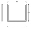 Мебель для ванной Kerama Marazzi Pompei 80 см, 1 ящик белый