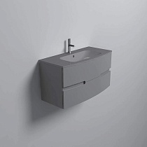 Мебель для ванной Jacob Delafon Nona 100 см, серый антрацит