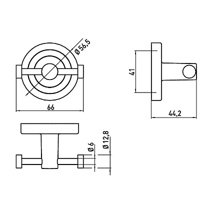 Крючок Emco Polo 0775 001 02 хром