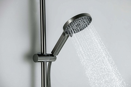 Душевой гарнитур Aquatek Лугано AQ2022BGM оружейная сталь Душевой гарнитур Aquatek Лугано AQ2022BGM оружейная сталь