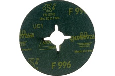 Диск фибровый F996 QUANTUM (125x22 мм; P80) NORTON 66623327504