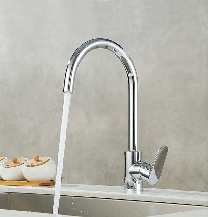 Смеситель для кухни Aquatek Ника AQ1882CR хром Смеситель для кухни Aquatek Ника AQ1882CR хром