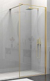 Душевая перегородка Vincea Walk-In VSW-1HS800CLG 80x200 брашированное золото, прозрачное