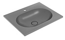 Раковина Vincea VCB-4H600G 60 см кварц, серый шелк