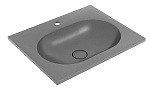 Раковина Vincea VCB-4H600G 60 см кварц, серый шелк