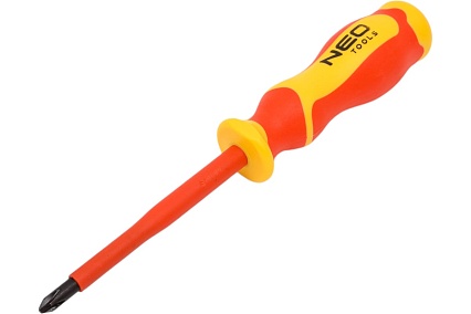 Отвертка Neo Tools PH2 x 6 x 100 мм, 1000 В 04-139