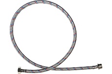 Подводка гибкая для воды ELKA с оплеткой из нержавеющей стали 1/2&quot; х 100 см в/н ИС.100927