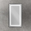 Зеркало BelBagno SPC-KRAFT-500-900-SENS-NERO 50x90 см сенсорный выключатель, черный