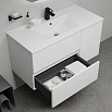 Тумба с раковиной Iddis Bild 100 см белый BIL10W0i95K