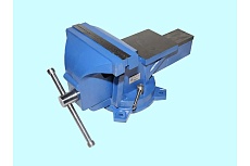 Слесарные поворотные тиски TLX 300 мм, 12&quot;, массивные, с наковальней 73914