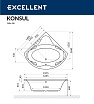 Фронтальная панель Excellent Konsul 150