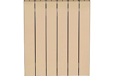 Биметаллический радиатор Rifar SUPReMO 500-6 Ду 3/4, АЙВОРИ R S50063/41013