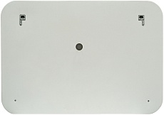 Зеркало Континент Demure Led 100x70 см с подсветкой, антипар, часы ЗЛП601
