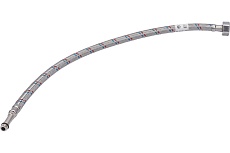 Подводка для смесителей СТМ сталь, 1/2xM10x50 см., длинный штуцер CWFLS050