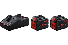 Аккумулятор ProCORE 18В, 12Ач - 2 шт, зарядное устройство GAL 18V-160 C Bosch 1600A016GY