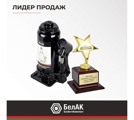Домкрат 8 тонн в кейсе БелАК БАК.10044