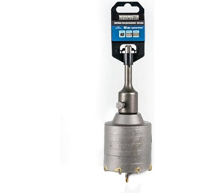 Коронка WorkMaster SDS plus по кирпичу 65 мм, в сборе 7770-098