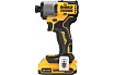 Бесщеточный ультракомпактный импульсный шуруповерт DeWalt 18 В XR DCF840D2T-QW