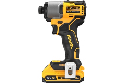 Бесщеточный ультракомпактный импульсный шуруповерт DeWalt 18 В XR DCF840D2T-QW