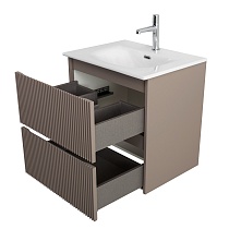 Мебель для ванной BelBagno Uno 60 см Бежевый матовый