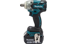 Аккумуляторный ударный гайковерт Makita бесщеточный, 18 В, 1x5 Ач Li-ion, 0-1800/2600/3500у/м, 280 Нм, квадрат 1/2&quot;, 1.7 кг, кор., подсв, М10-М20, кейс DTW285RTK