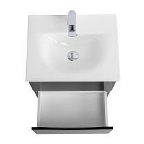 Мебель для ванной BelBagno Marino-Cer-Mini 50 см Nero Lucido