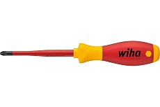 Отвертка Wiha SoftFinishelectric slimFix PZ2, 100 мм 35396