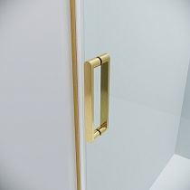 Душевая дверь Grossman Classic 100x195 прозрачное, золото сатин 100.K33.04.100.32.00