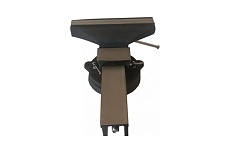 Тиски стальные поворотные Rockforce с наковальней 10&quot; 250мм RF-6540110(60285)