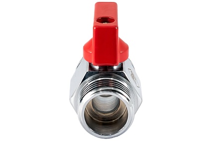 Шаровой кран PROFACTOR PF CHROME MINI для бытовой техники н/н 1/2 PF BMV 353