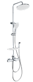 Душевая стойка Wonzon&Woghand Solid WW-C3011-A1-CR термостат, хром
